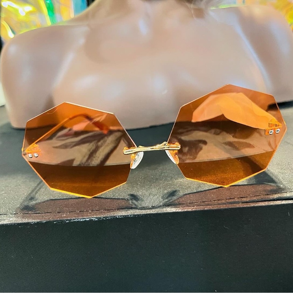 New! Retro Rimless Frames - image 1